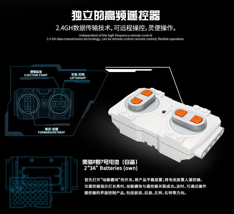 Mould King 13032  Stunt Racer - YWOBB