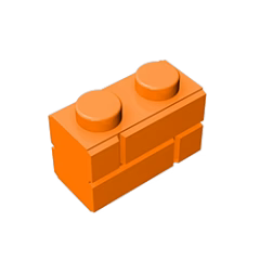 GOBRICKS GDS-631 Modified 1 x 2 with Masonry Profile - YWOBB