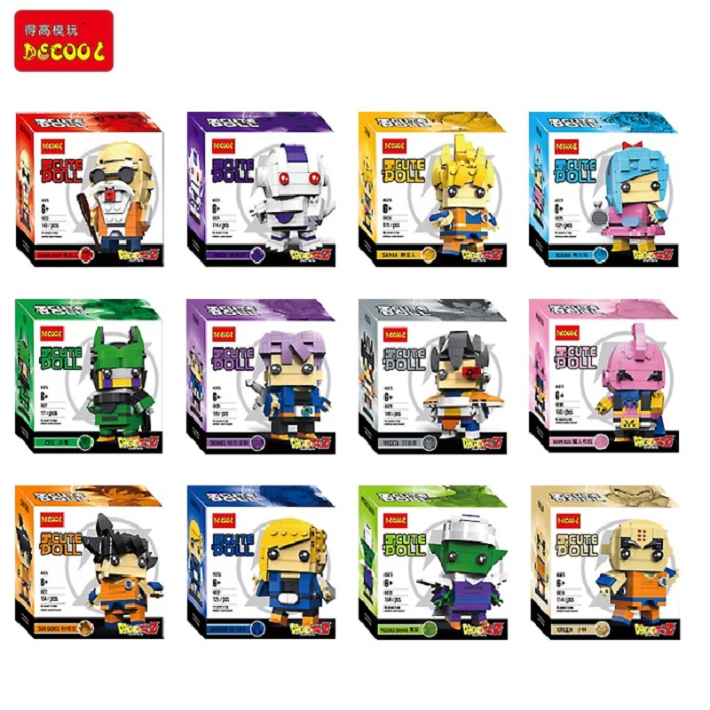 DECOOL 6823-6834 Dragon Ball Z Fighers - YWOBB