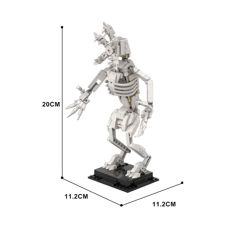 GOBRICKS MOC 138720 Demogorgon Skeleton Dinosaur Fossils - YWOBB