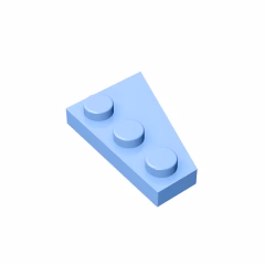 GOBRICKS GDS-546  Plate 3 x 2 Left - YWOBB