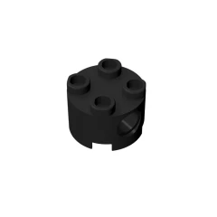 GOBRICKS GDS-1054 Round 2 x 2 with Pin Holes - YWOBB
