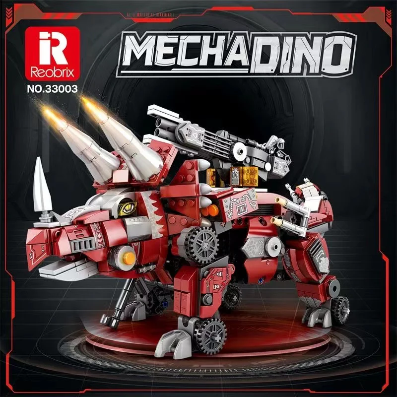 Reobrix 33003 Mecha Dino：Mecha Triceratops - YWOBB
