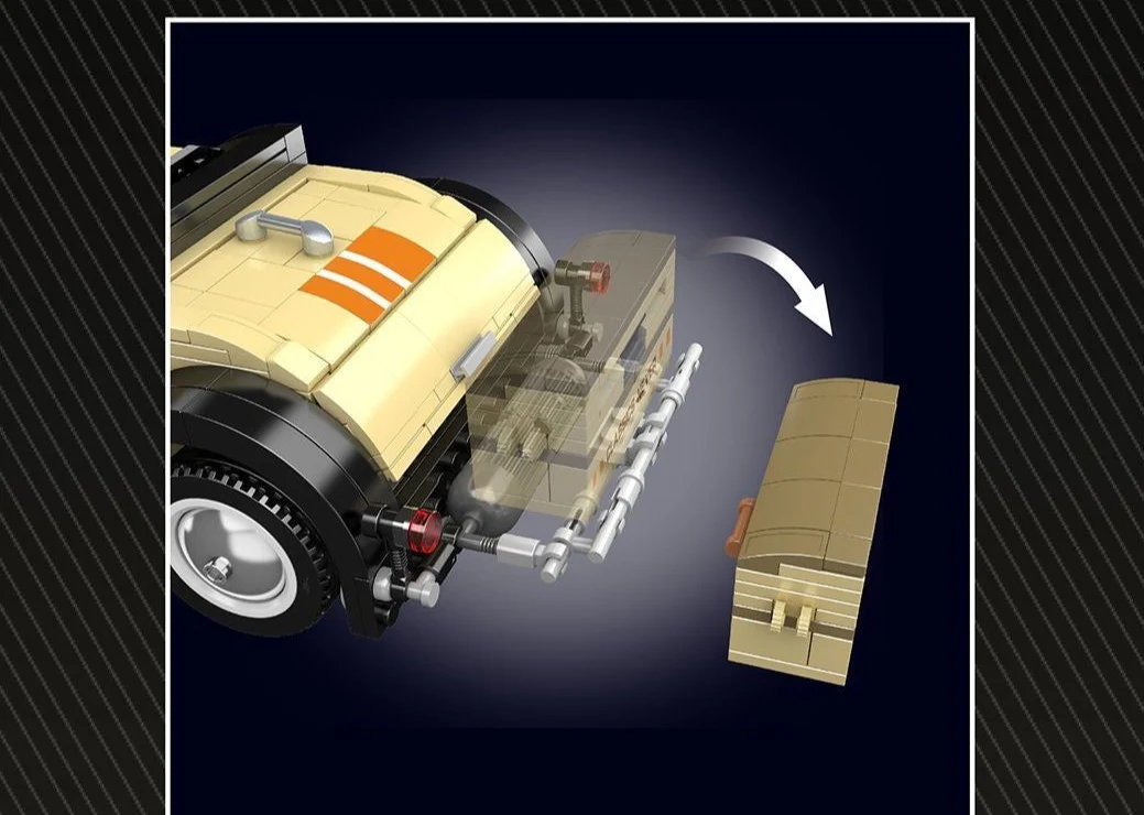 Mould King 10115 Rolls-Royce Phantom Classic car - YWOBB