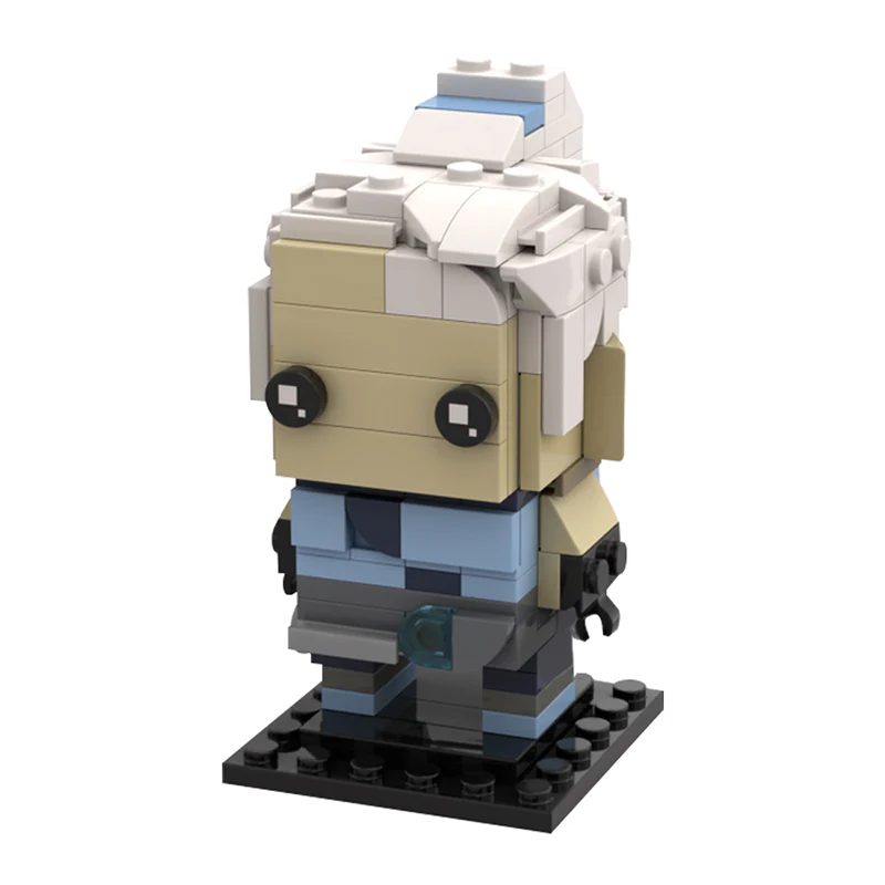GOBRICKS MOC 131210 VALORANT Jett Brickheadz - YWOBB