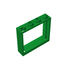 GOBRICKS GDS-780 Window 1 x 4 x 3 - No Shutter Tabs - YWOBB