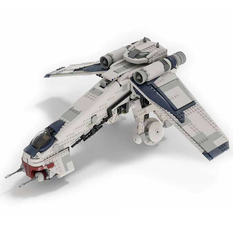 MOC 124928 Republic Dropship V2 (Works with both 2013 and 2022 AT-TES) - YWOBB