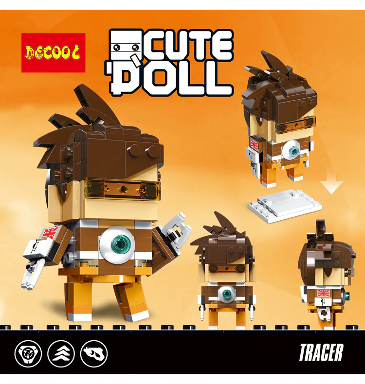 DECOOL 6847-6858 Overwatch Fighers - YWOBB