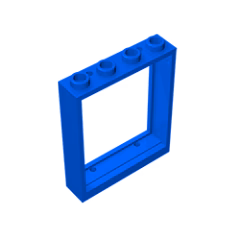 GOBRICKS GDS-765  Frame 1 x 4 x 4 Lift - YWOBB