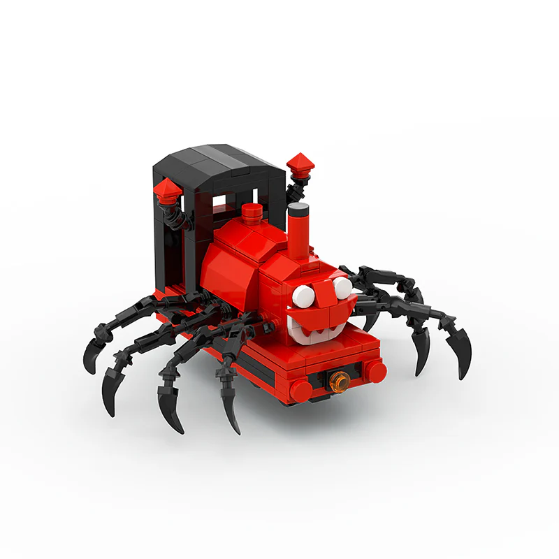 GOBRICKS MOC A0374Y02 Charles Scary Train (Small) - YWOBB