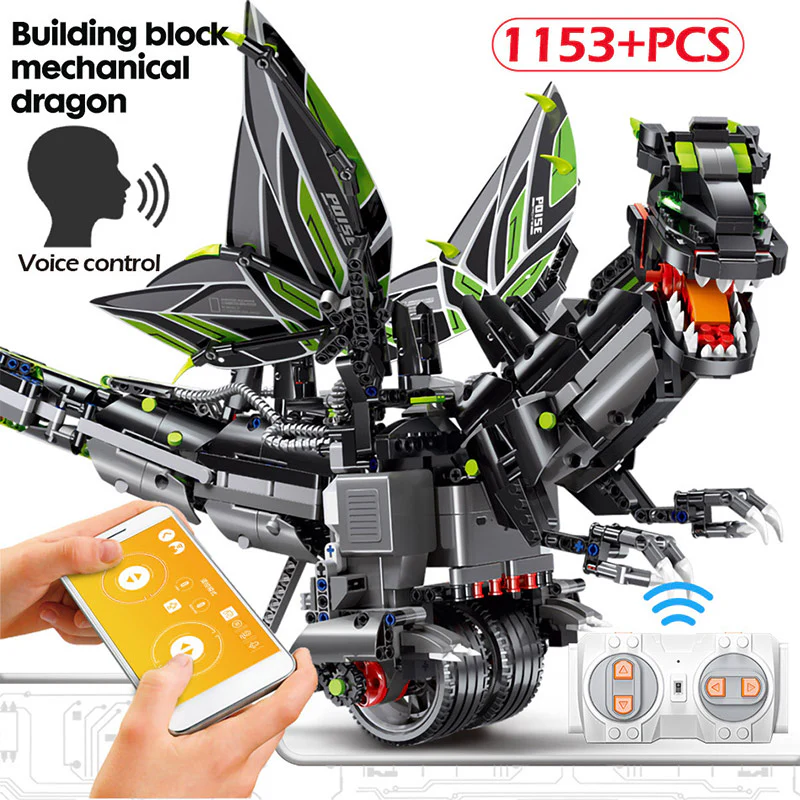 Mould King 13029 The RC balance Dragon - YWOBB