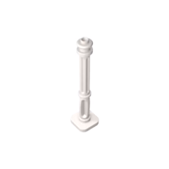 GOBRICKS GDS-M117 Support 2 x 2 x 7 Lamp Post 4 Base Flutes - YWOBB