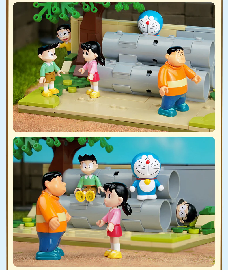 KEEPPLAY K20409 Doraemon Cement Pipe Vacant Land - YWOBB