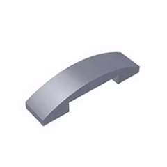 GOBRICKS GDS-831 Curved 4 x 1 Double - YWOBB