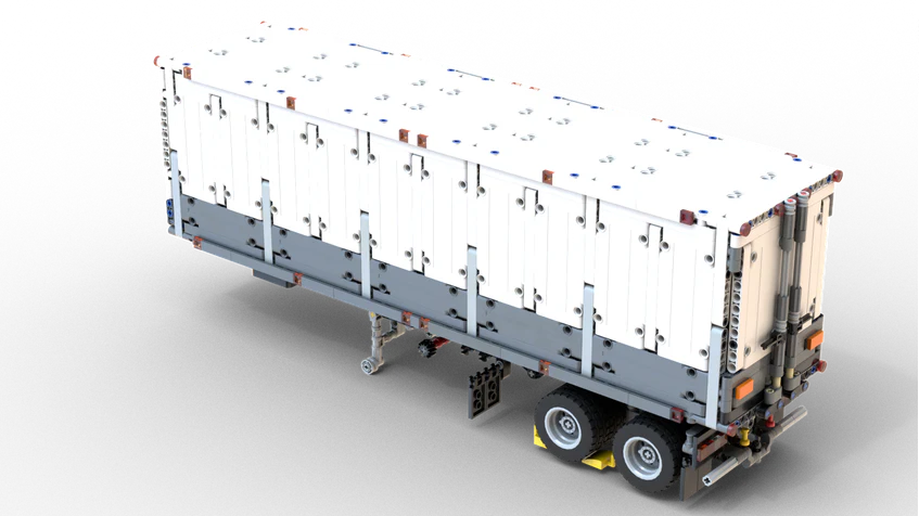 MOC 25700 Mack Anthem's trailer - YWOBB