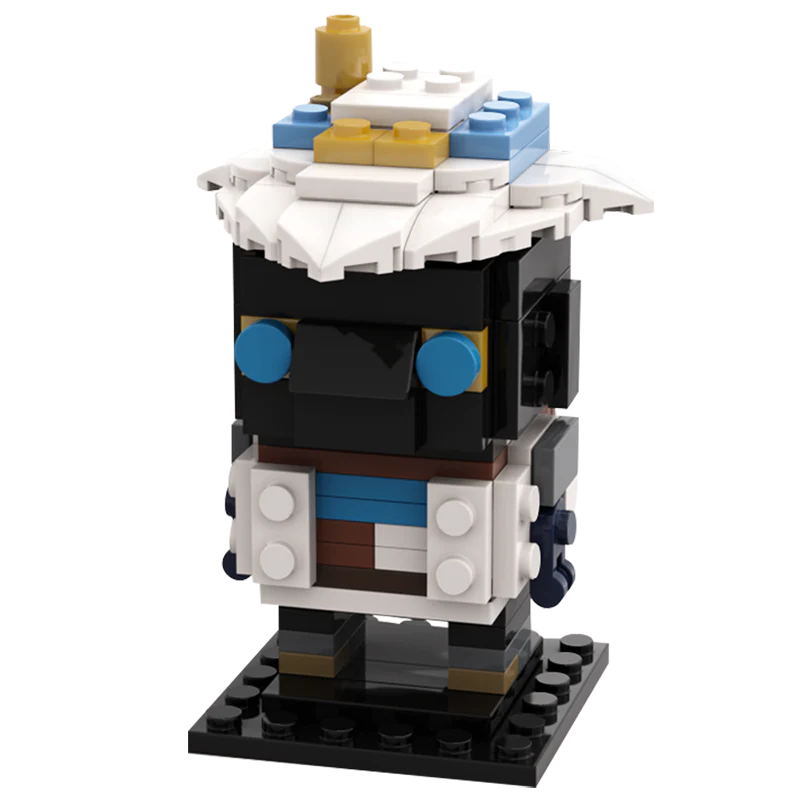 GOBRICKS MOC 116271 VALORANT Cypher Brickheadz - YWOBB