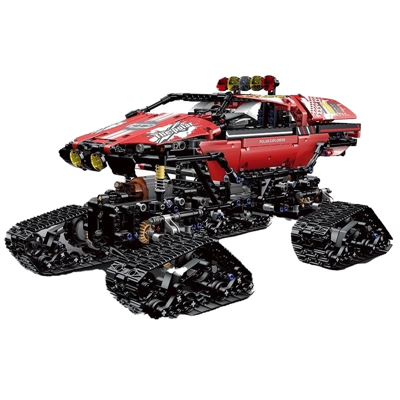 Mould King 18010 RC Polar Explorer Tracked Off-Road Vehicle - YWOBB