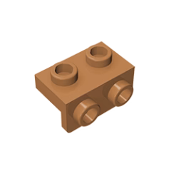 GOBRICKS GDS-640 Bracket 1 x 2 - 1 x 2 - YWOBB