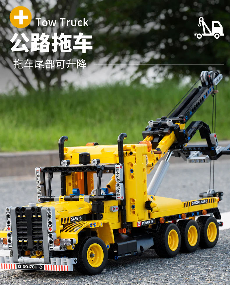 Mould King 17011 Tow Truck - YWOBB