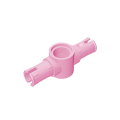 GOBRICKS GDS-959 Pin 3L with Friction Ridges Lengthwise and Center Pin Hole - YWOBB