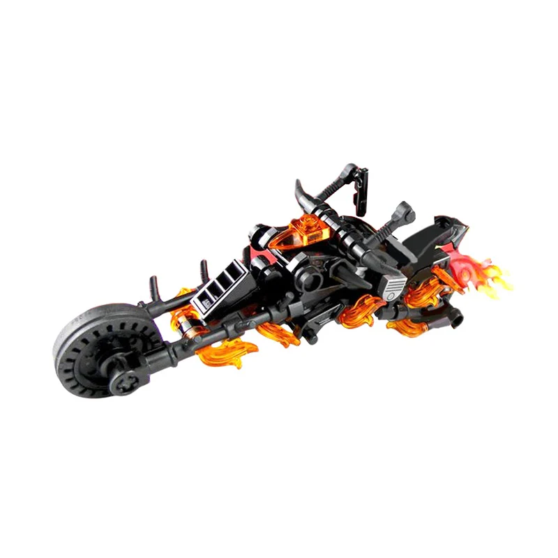 MOC 25824 Ghost Rider's Motorbike - YWOBB