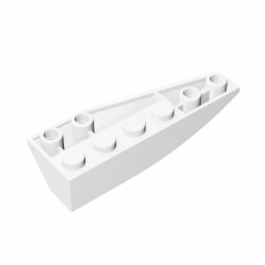 GOBRICKS GDS-766 Wedge 6 x 2 Inverted Left - YWOBB