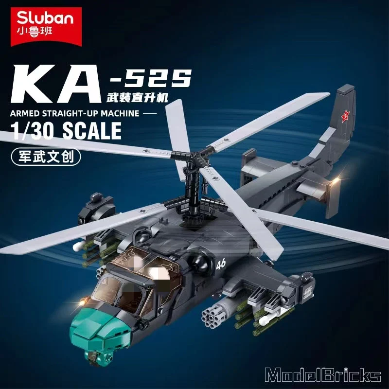 SLUBAN M38-B1138 KA 54S Armed helicopter - YWOBB