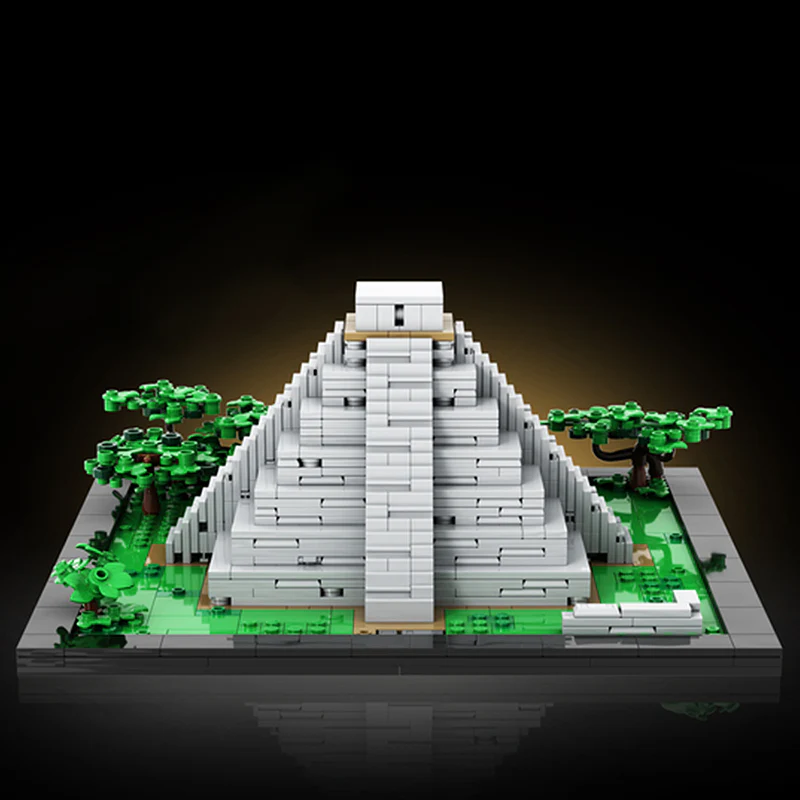 GOBRICKS MOC 137047 Mayan Pyramid - YWOBB