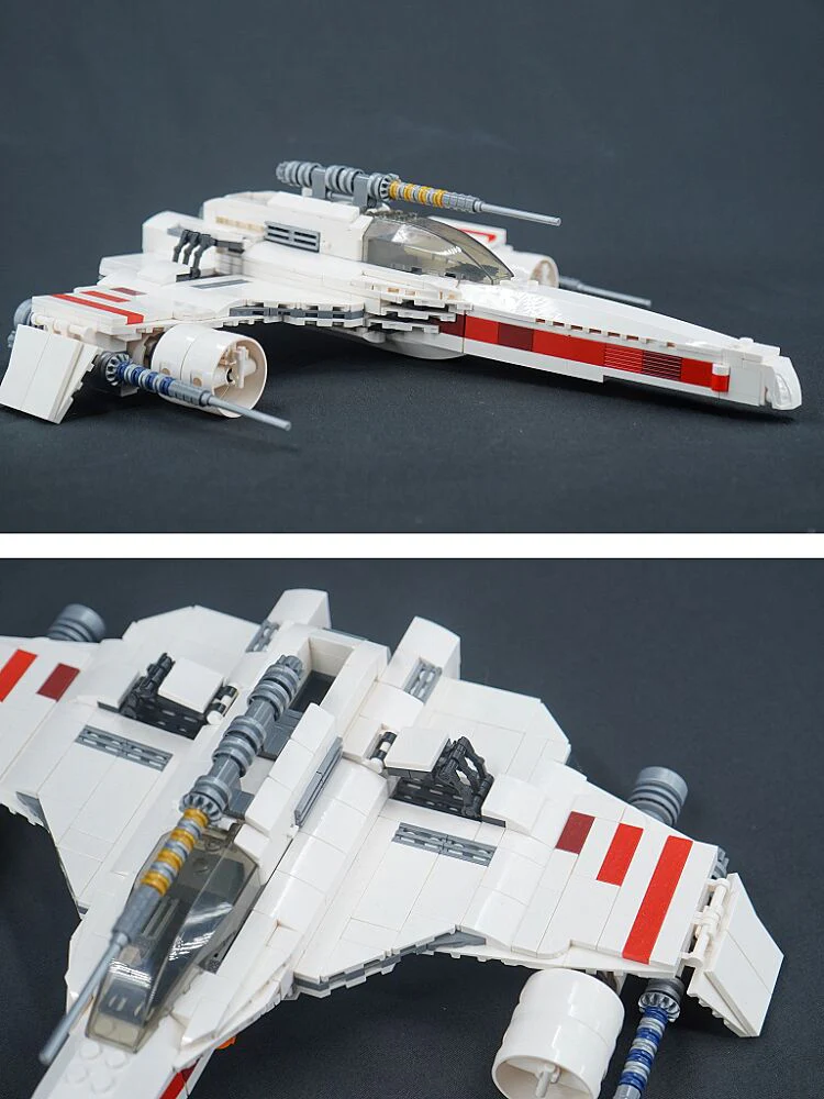 YOURBRICKS 30003 Star Plan E-Wing Starfighter MOC 50114 - YWOBB