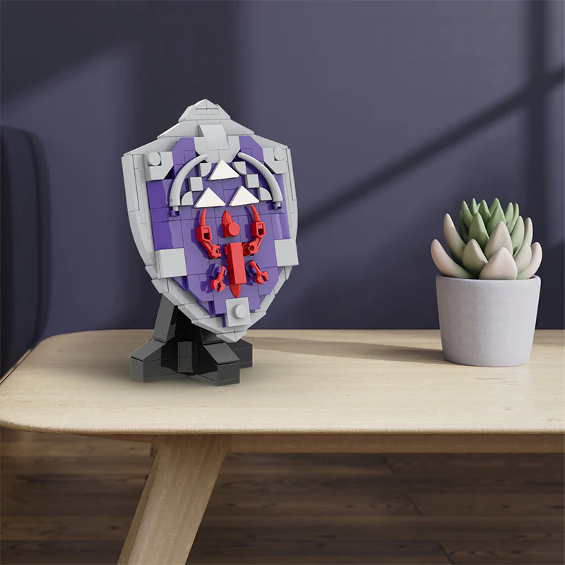 MOC C9291 Zelda Breath of the Wild, Tears of the Kingdom (Shield of Hylia) - YWOBB