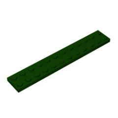 GOBRICKS GDS-515 Plate 2 x 12 - YWOBB