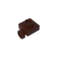GOBRICKS GDS-90190 Plate 1 x 1 side with Open Stud - YWOBB