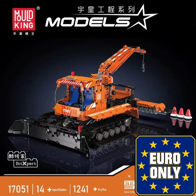 Mould King 17051 Snowfield Engineering Vehicle OVP EU Warehouse Version - YWOBB