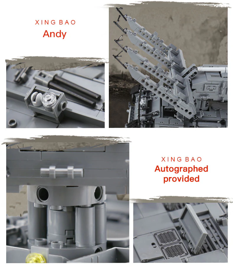 XINGBAO XB-06004 The SA-3 missile and T55 Tank - YWOBB