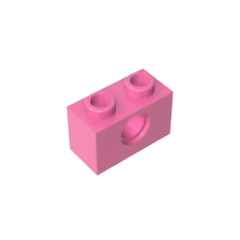 GOBRICKS GDS-623  Brick 1 x 2 with Hole - YWOBB