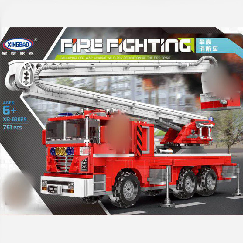 XINGBAO XB-03029 The Elevating Fire Truck - YWOBB