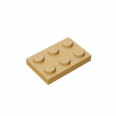 GOBRICKS GDS-510 Plate 2 x 3 - YWOBB