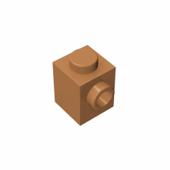 GOBRICKS GDS-635  Modified 1 x 1 with Stud on Side - YWOBB