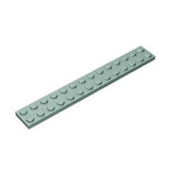 GOBRICKS GDS-516 Plate 2 x 14 - YWOBB
