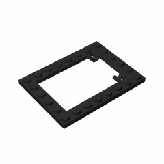GOBRICKS GDS-845  Modified 6 x 8 Trap Door Frame Horizontal - YWOBB