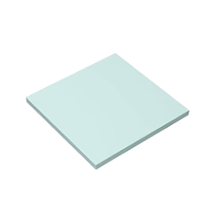 GOBRICKS GDS-1116 Tile 6 x 6 with Bottom Tubes - YWOBB
