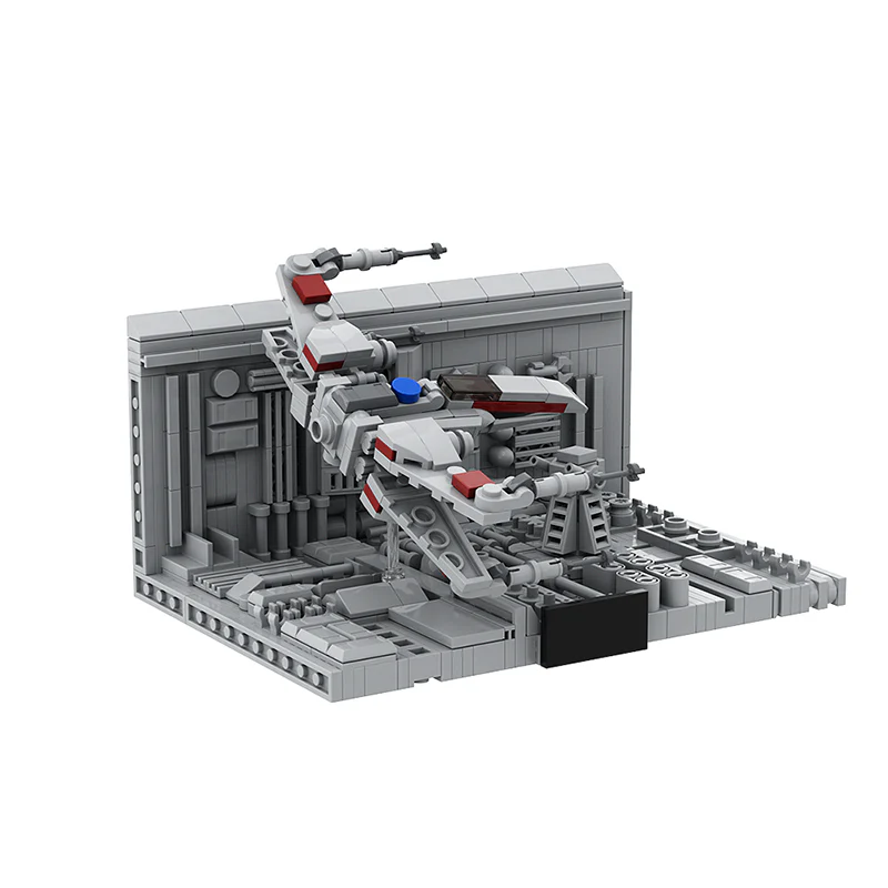GOBRICKS MOC 138797 Death Star Trench Run - YWOBB