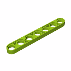 GOBRICKS GDS-695 Liftarm Thin 1 x 7 - YWOBB