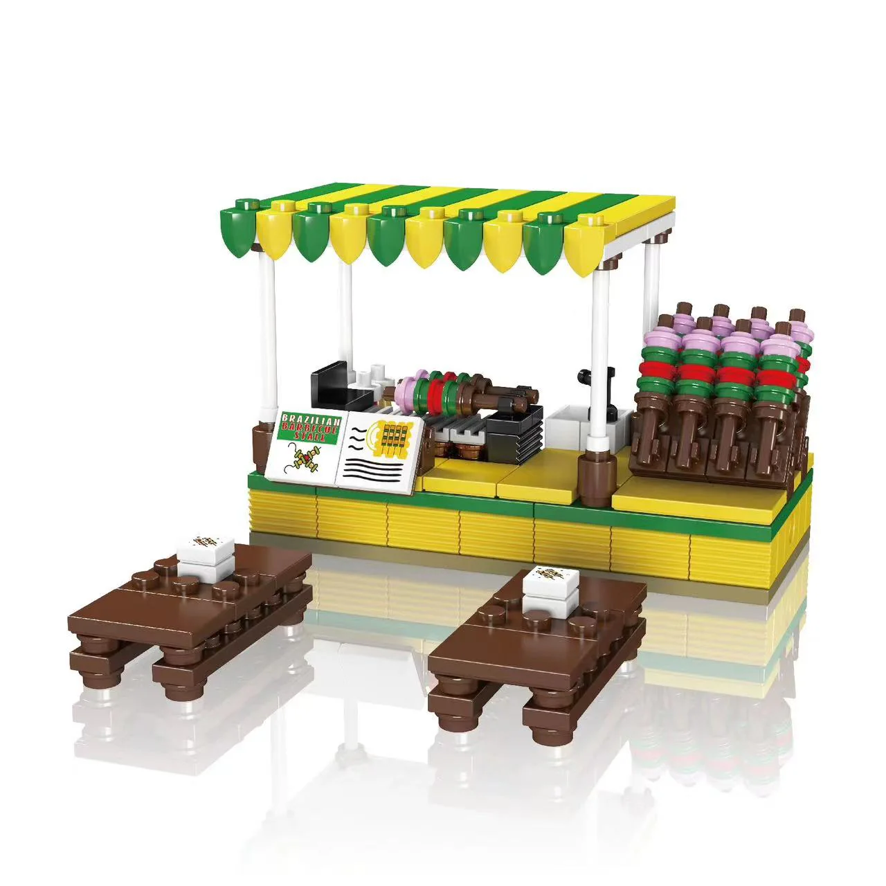 Mould King 24030-24034 Mini Street View Series - YWOBB