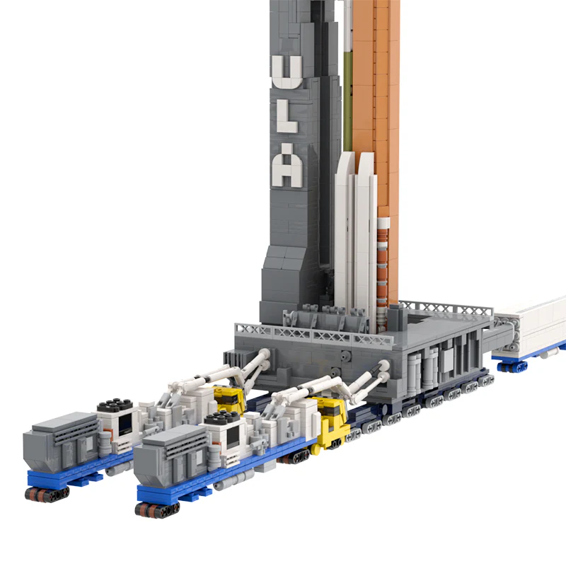 MOC 128611 1:110 Atlas V Launchpad transporter - YWOBB