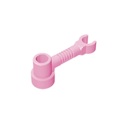 GOBRICKS GDS-1297 Bar 1 x 3 with Clip and Stud Receptacle - YWOBB