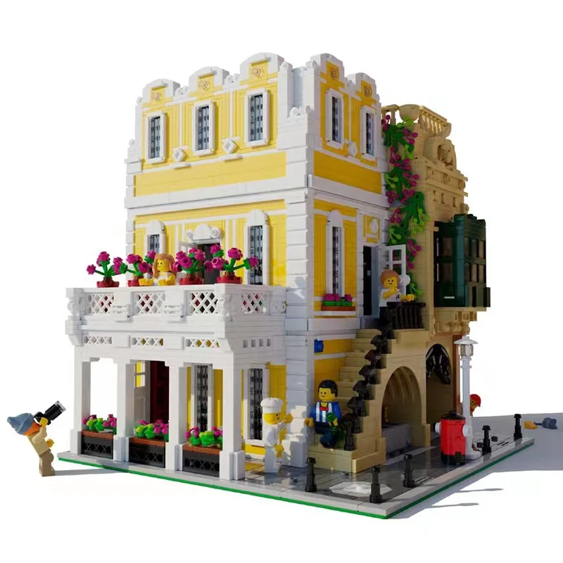 GOBRICKS MOC 122357 Florentine Palazzo - YWOBB