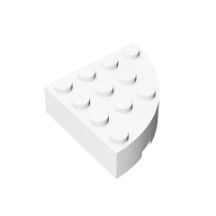GOBRICKS GDS-1014 Round Corner 4 x 4 Full Brick - YWOBB