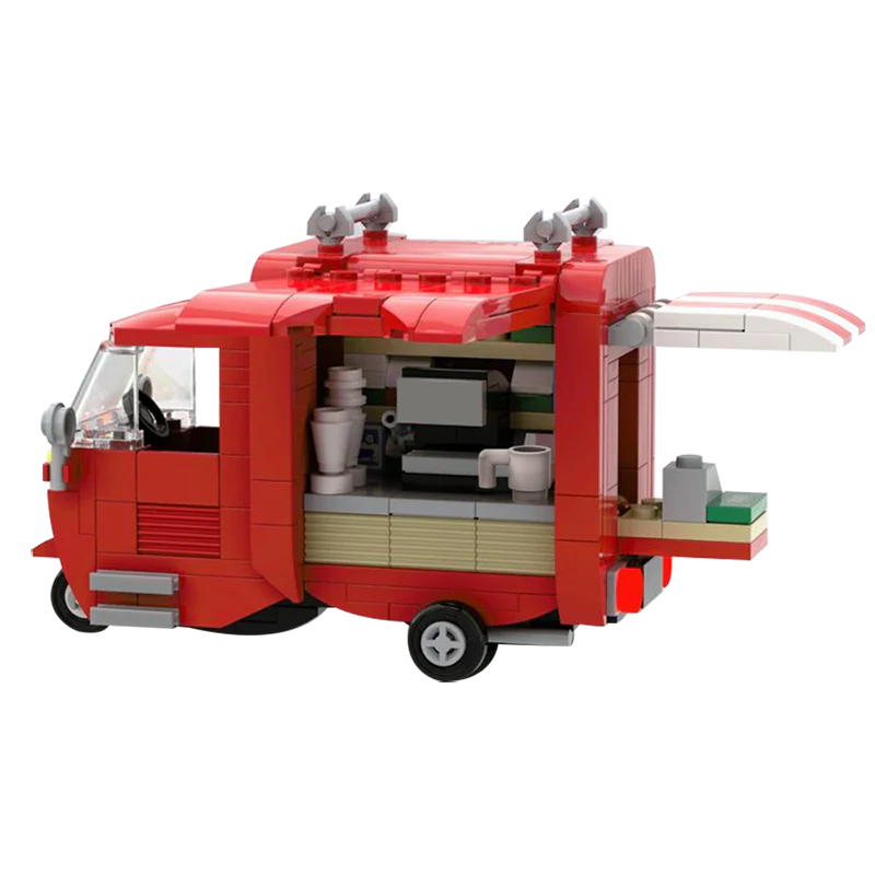 GOBRICKS MOC 130816 Tuk-Tuk Coffee - YWOBB