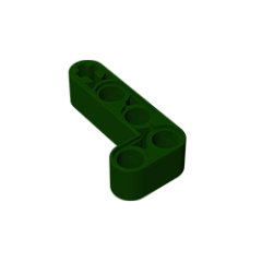 GOBRICKS GDS-671 Modified Bent Thick L-Shape 2 x 4 - YWOBB